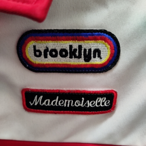 Forever 21 medium/small red and white with cute patches. - Picture 4 of 5